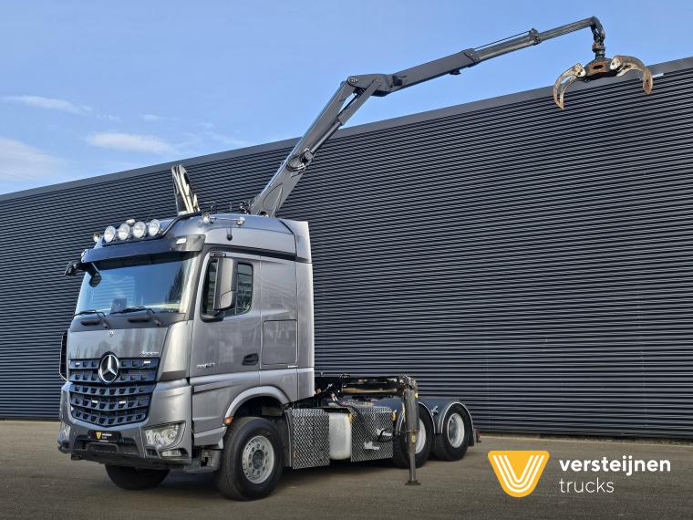 Mercedes-Benz AROCS 3363 SL 6x4 / PALFINGER EPSILON CRANE/KRAN / 6x4